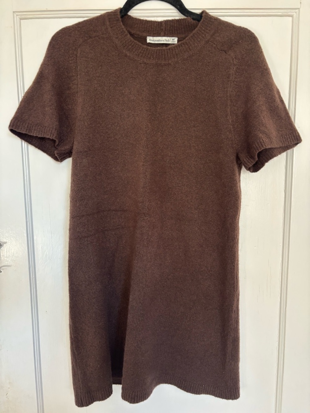 Abercrombie & Fitch Chocolate Brown Sweater Mini Dress